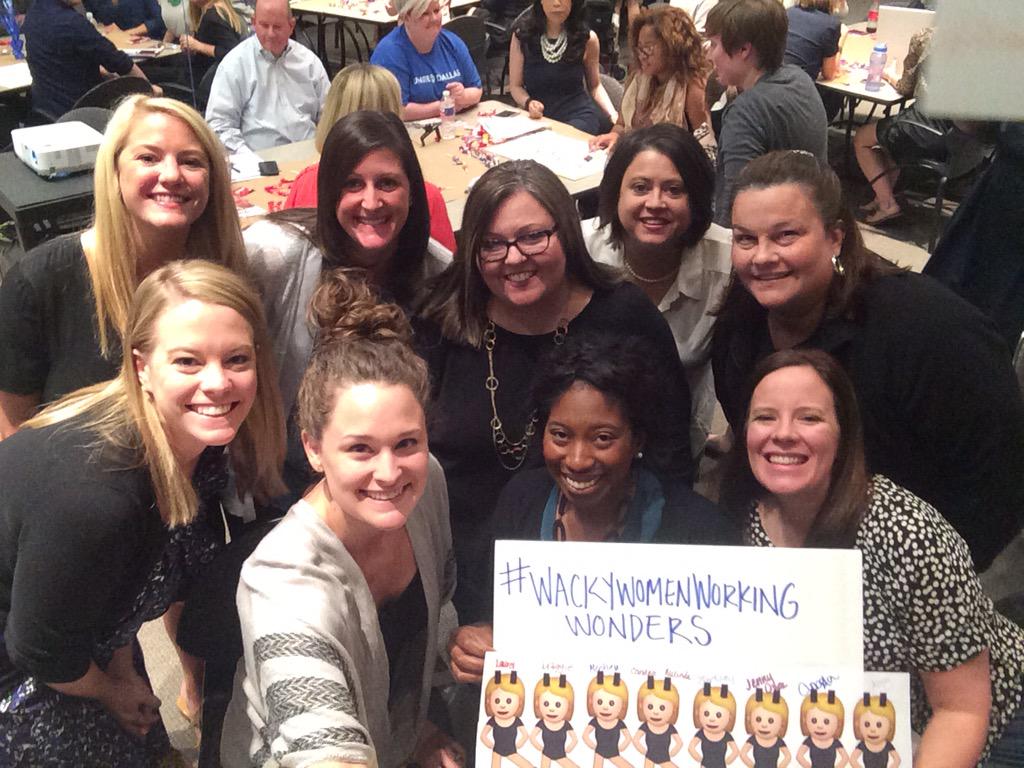 afloydtx's tweet photo. Team #WackyWomenWorkingWonders is excited for the start of #Campaign! http://t.co/caXETRBplF