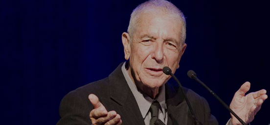 Happy birthday, Leonard Cohen!  