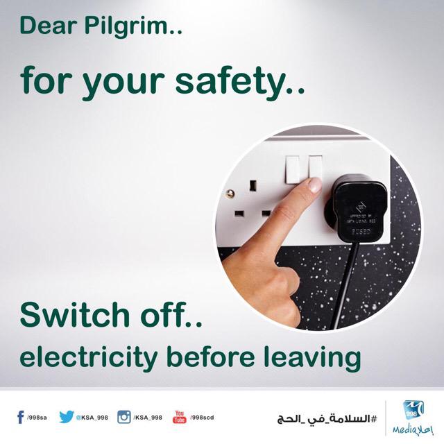 Cncl British Hajjis on Twitter "Dear Pilgrim For your safety .. Switch