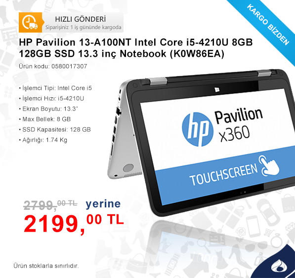 Stoklar Tükenene Kadar,
Ürün Kodu: 0580017307
kaliteveucuzluk.com