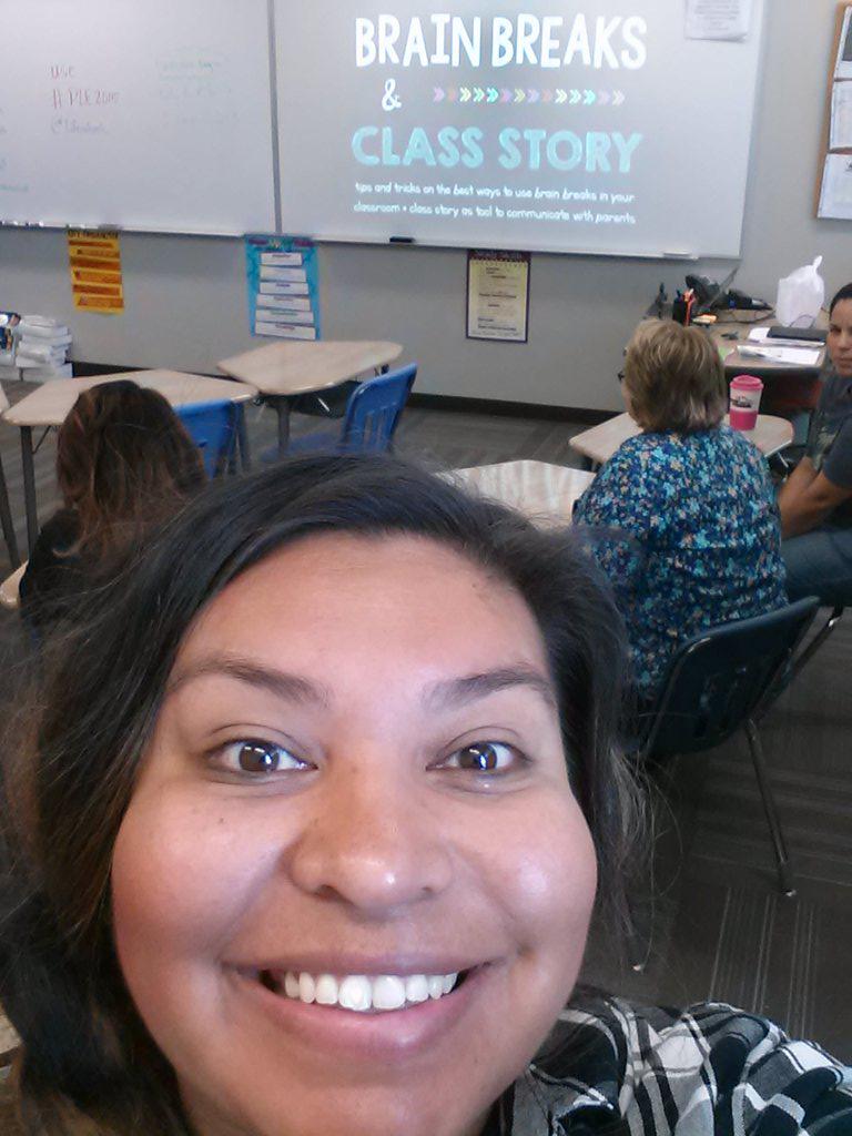 kanake55's tweet photo. Brain Breaks &amp; Class Story with Kirstie Reston. #LSPRIDE #DLE2015 http://t.co/h7tYxxV3as