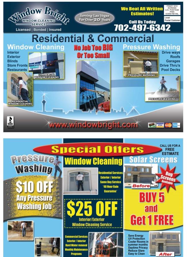 WindowBright1's tweet image. Happy Monday! Let Window Bright make your windows shine today! 702-497-6342