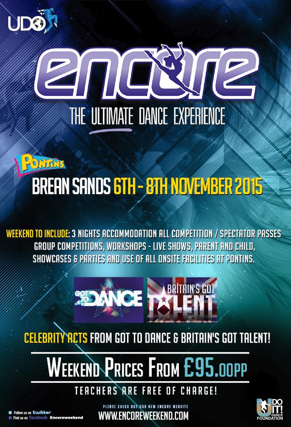 UDOStreetDance's tweet image. Are you coming to #EncoreWeekend? #dance #competition @Pontins #BreanSands #tap #jazz #hiphop #breaking #streetdance
