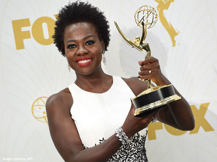 Empower_Women's tweet photo. Congratulations, .@violadavis! Such a wonderful role model to #EmpowerWomen everywhere. #Emmys2015 http://t.co/wTX1K6UJ6M