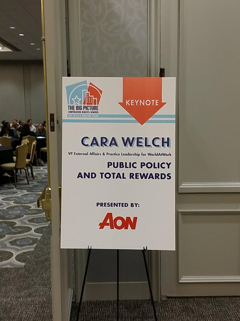 TXTotalRewards's tweet photo. Keynote sponsored by @AonHewitt ! http://t.co/lSlXfhY8gV