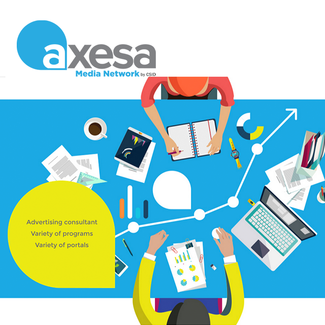 AxesaMediaNet's tweet photo. We handle the idea, the campaign conception up to the development of high-impact ads.
#AxesaMediaNetwork #Axesa http://t.co/6hXQ2Dtfc1