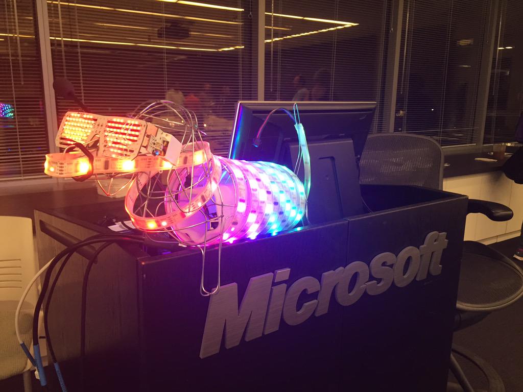TenayaHurst's tweet image. @hacksterio @Microsoft #HardwareWeekend #Arduweenie Beyond impressed by the D.C. #hackers C you soon @USAScienceFest