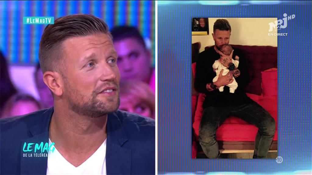 LeMadMag's tweet photo. "Un bébé, ça change vraiment la vie" @Benjaminoff aux anges 😇 #LeMagTV http://t.co/KF5RcaqCsp