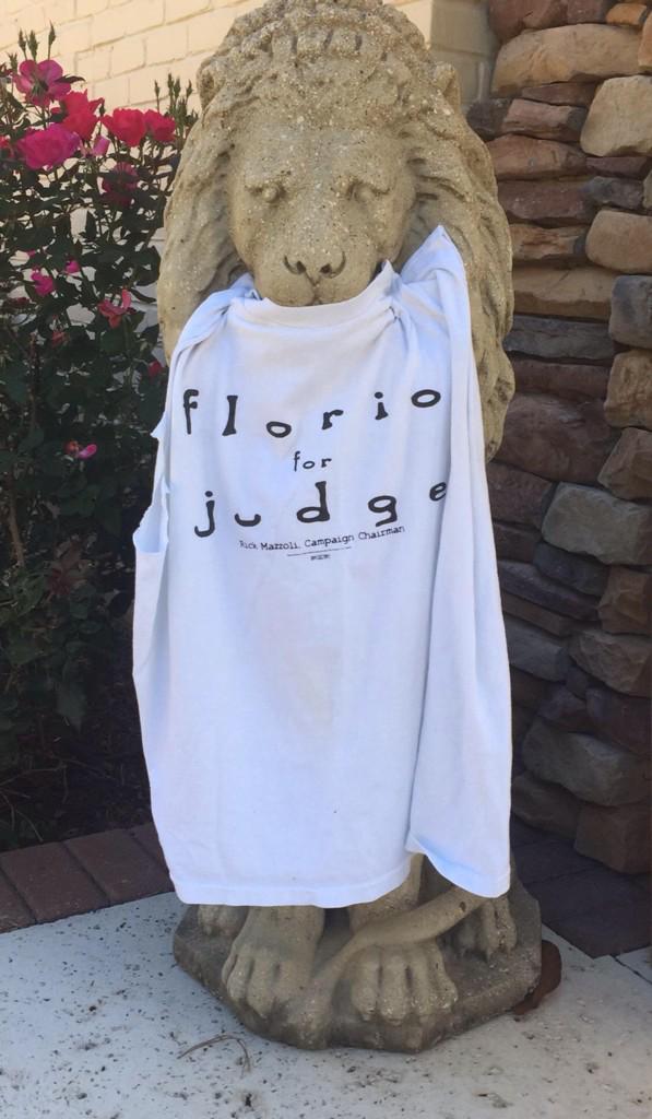 florioforjudge's tweet image. Florio for judge ready to roar