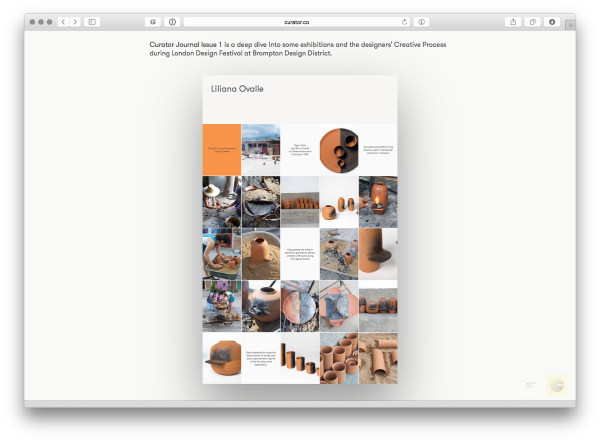 Curator's tweet photo. The @Curator Journal: looking at #Creative #Process in @BromptonDesign http://t.co/JXtIri2UAa during @L_D_F #design http://t.co/sMKpYJDKdY