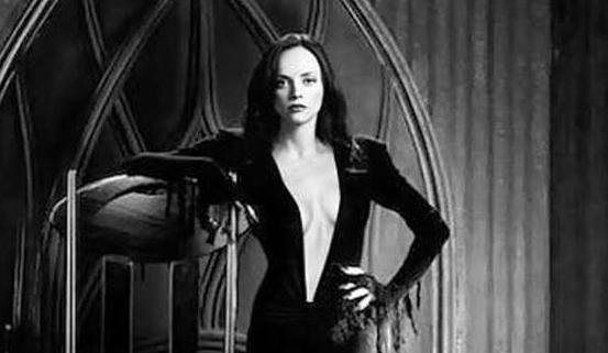 how incredible does christina ricci look as wednesday addams