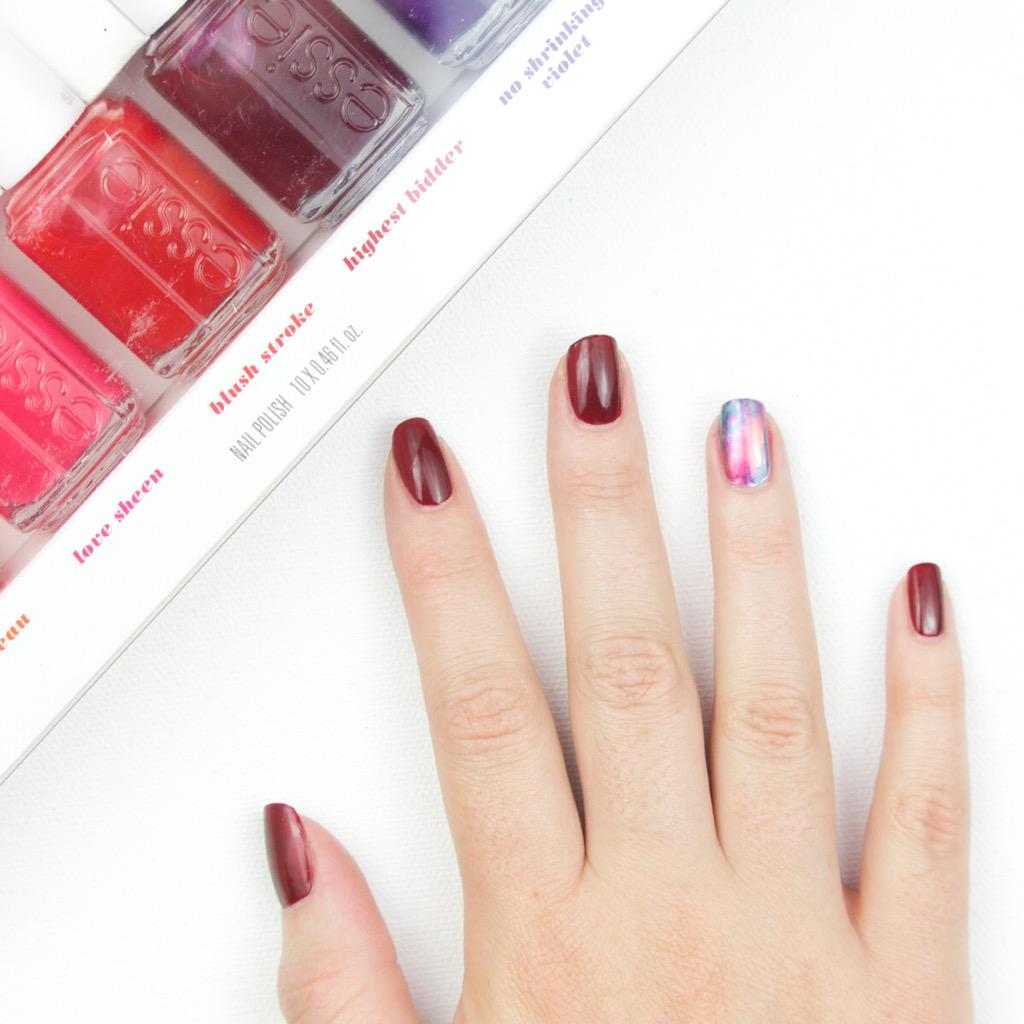 chroma_nails's tweet photo. A big thank you to @debbiedoesnails for the @essie silk watercolor demo! Now off to play... 😉 http://t.co/DnJJacJ3gk