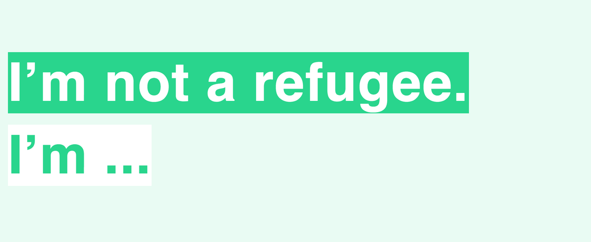 ajplus's tweet photo. New campaign to collect skill sets of refugees aims to help find them jobs: http://t.co/616uCKFYYI #IAmNotARefugee http://t.co/gQ25i43u2o