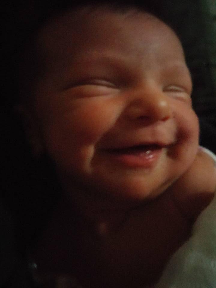 prinzs_diana's tweet photo. Anything cuter than this? #newborn #smile #beautiful #SKB2 #Scarlett #granddaughter @mbressler13 @notontwitterKatie http://t.co/PGZoMT6nqA