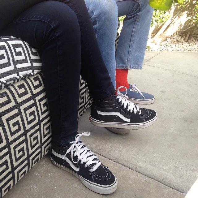 VansBrasil's tweet photo. A dupla #Style38 e #Style44.
Quem?
Os clássicos #Sk8hi e #authentic para começar a semana! http://t.co/aMgZo7seia