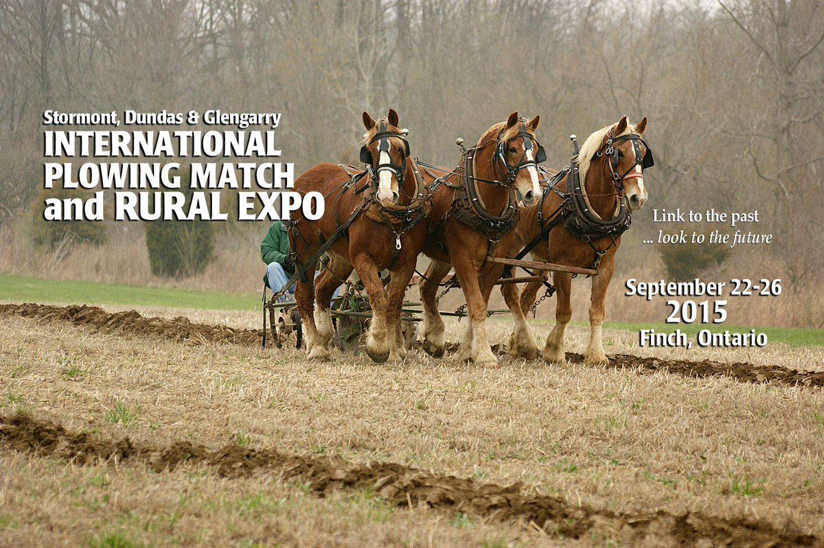 OntAg's tweet photo. #OntAg Event Starts Tomorrow: International Plowing Match #IPM15 http://t.co/K1IQph48hI @2015IPM http://t.co/erqH1vRLgp