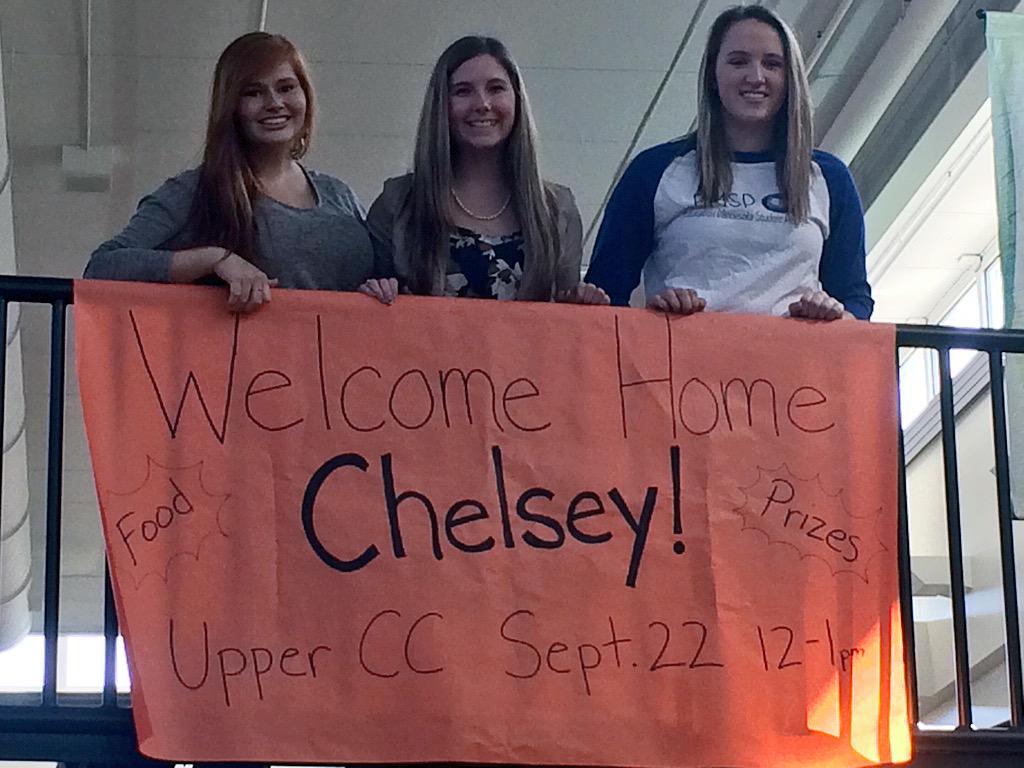 Come welcome home Chelsey right now in the lower SC! #ChelseySelfie #M4L