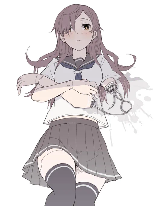 こんな深夜にメカバレちゃんらくがき。 