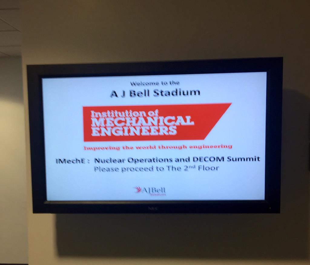 Eventcouriers's tweet photo. All set up @AJBell_Stadium http://t.co/i9jBkc6rSD