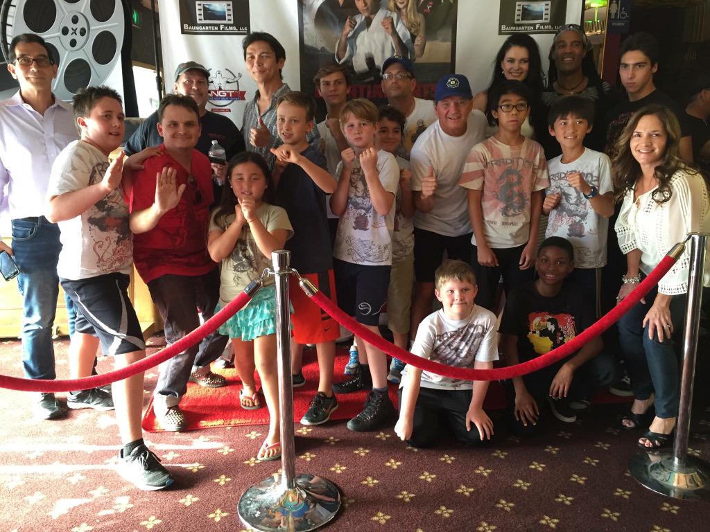 Some #martialartist enjoying the movie #TheMartialArtsKid at  #martialartslife #Traditionz #TraditionzApparel