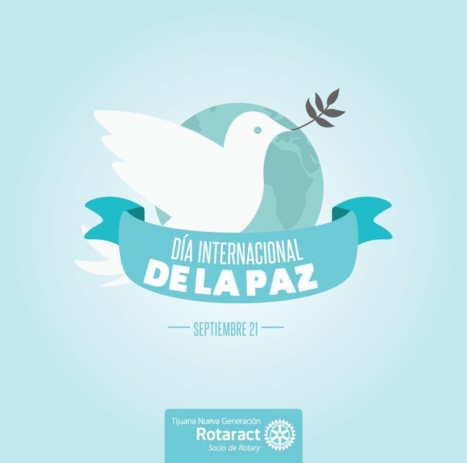 Rotaract_TNG's tweet photo. Lunes de buenas vibras y de paz #DiaInternacionalDeLaPaz 💕 http://t.co/oEDECtK7pP
