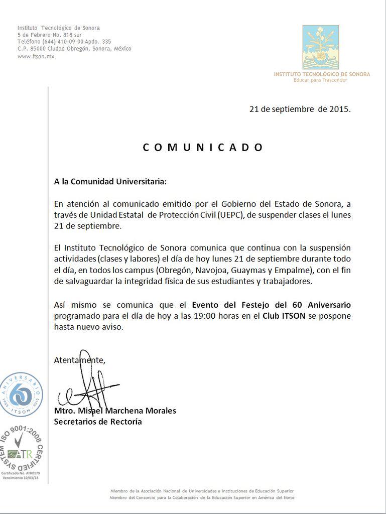 Lcef_Itson's tweet photo. ATENTO AVISO MAESTROS Y ALUMNOS LCEF http://t.co/eym1G1e7yM