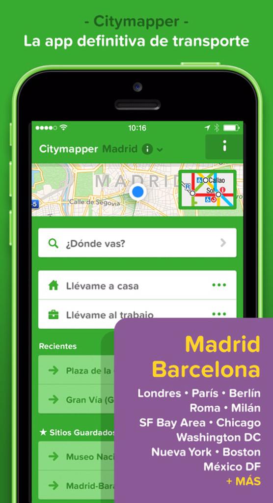 TopAppsApple's tweet photo. Esta #App unifica y informa sobre el servicio de bus y del metro. Perfecta para grandes ciudades y es #Gratis 🚇🚍🚖🚶🏻👌🏻 http://t.co/k5Bxet4wUP