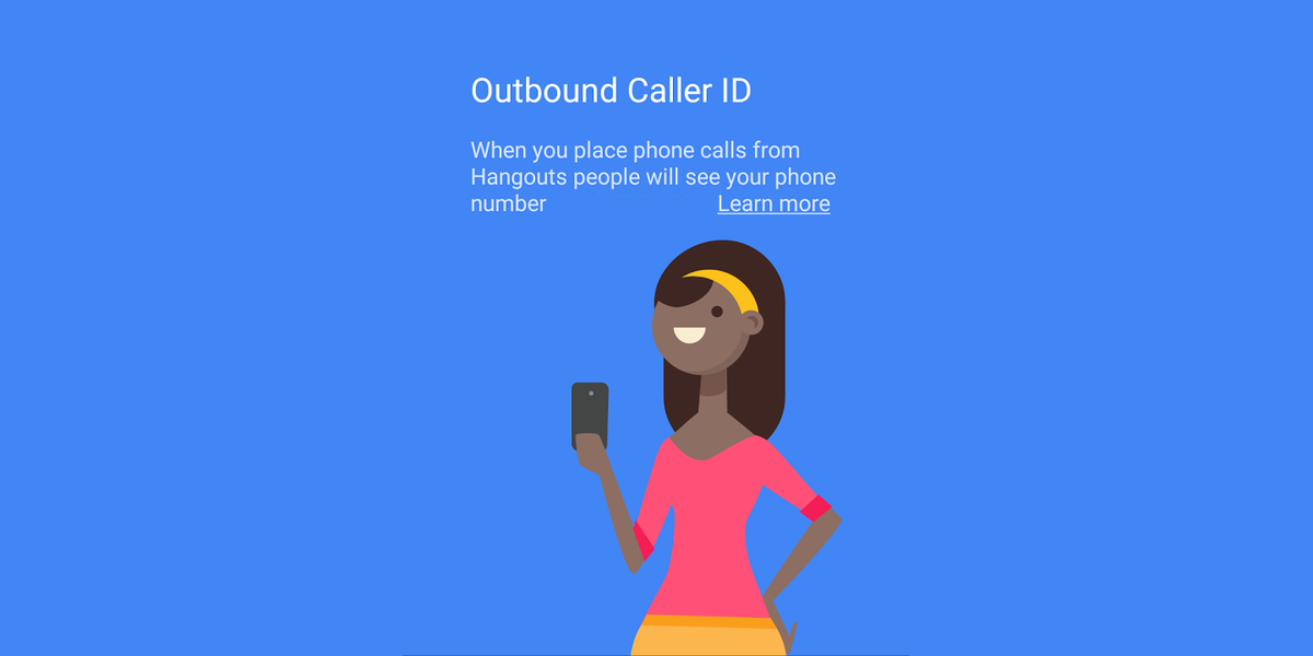 tingFTW's tweet photo. The latest Hangouts update adds outbound caller ID and stability improvements: https://t.co/RdR5doWi8q #callforfree http://t.co/Lh0jIAwpv2