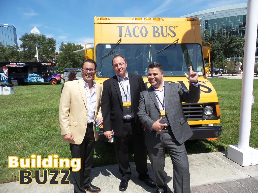webdotcom's tweet photo. @apval74 You're welcome, Andy! Nice #foodtruck shot w/ @FrankChiera at #BuildingBuzz2015! http://t.co/w3FitevR1O