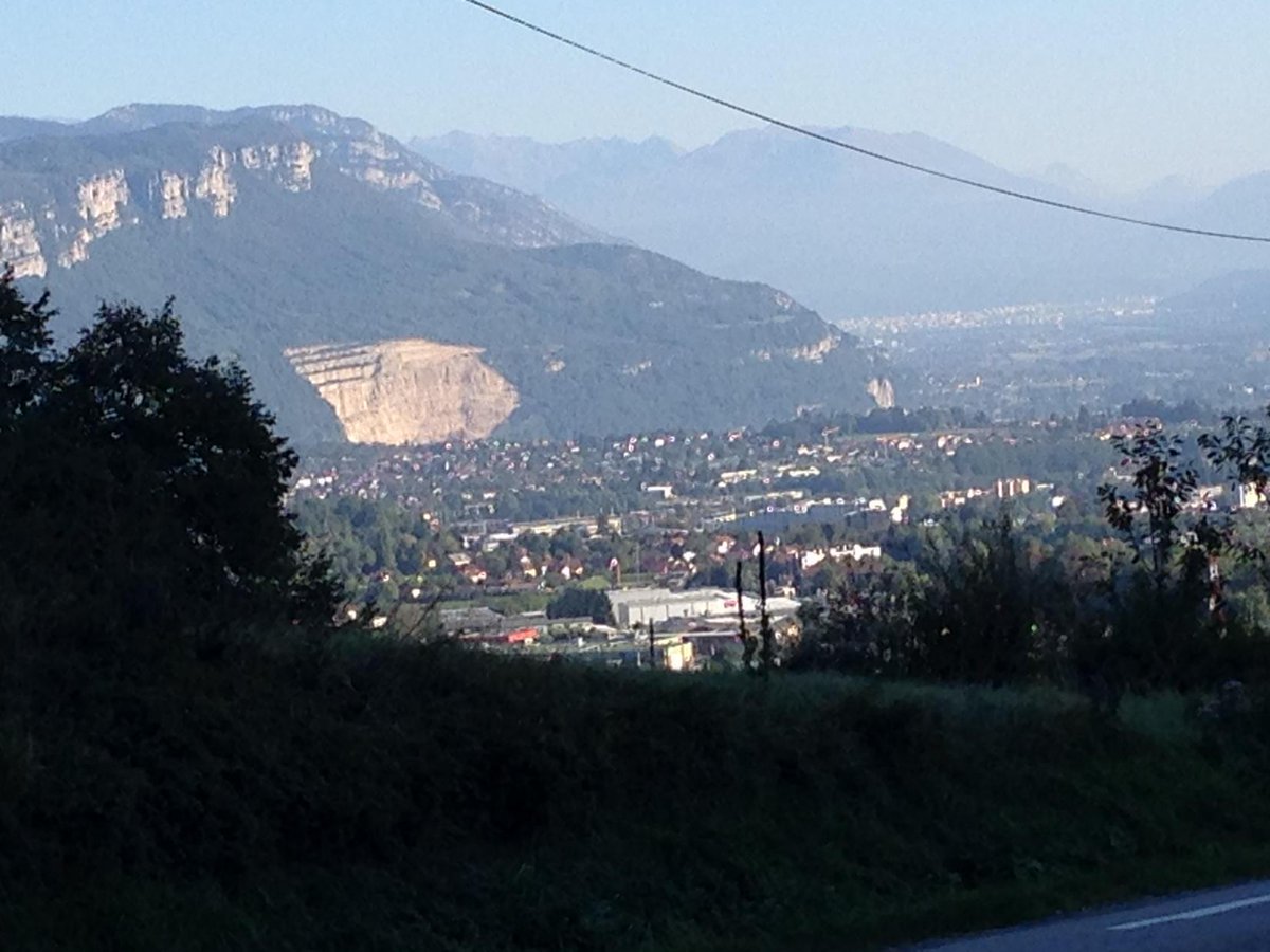 At last in the alps. Fabulous afternoon.