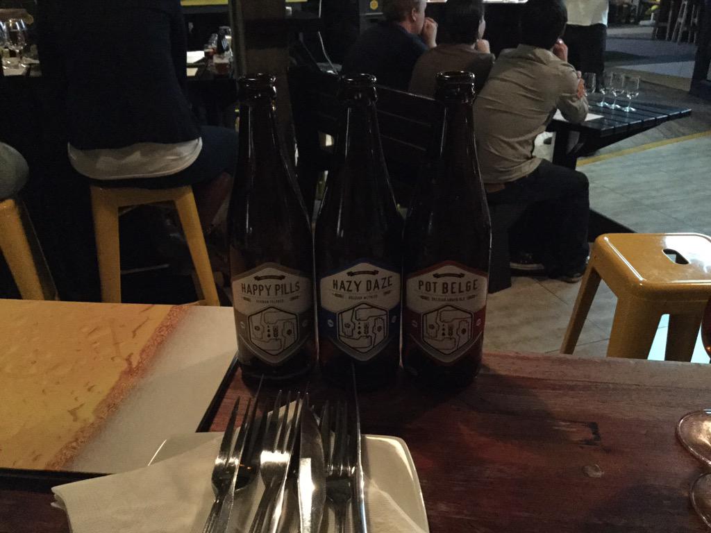 Jazz9925's tweet photo. I've got 99 bottles and Pot Belge IS one! #MeetTheBrewers @BEERHOUSE4ways @wdstckbrewery http://t.co/tJpbzjBG0y