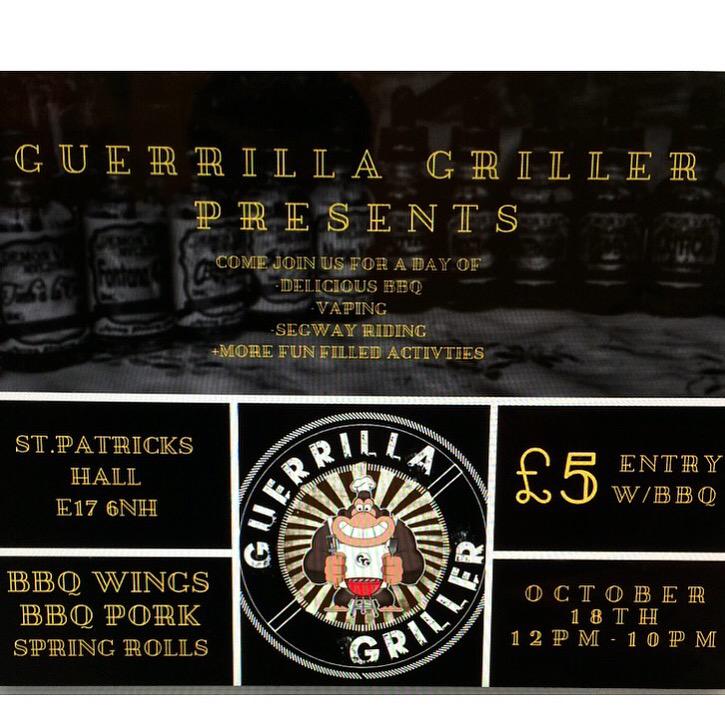 adslivefree's tweet photo. COME JOIN &amp; SUPPORT GUERRILLA GRILLER ON OUR 2nd OFFICIAL EVENT!
Follow the insta!

@guerrillagriller http://t.co/weZgFyym9r