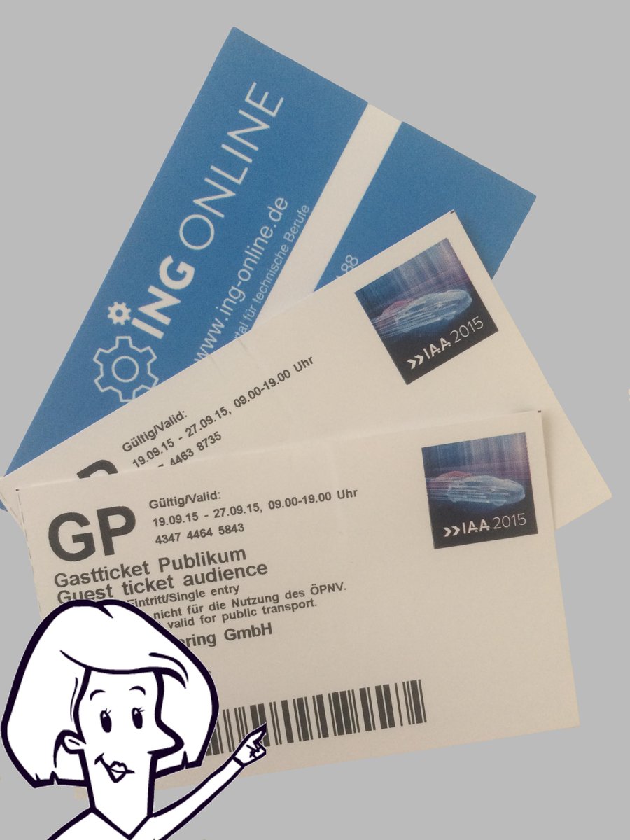 Mitmachen und gewinnen!
Lust auf die größte Automobilmesse des Jahres?
 ing-online.de/members/sign_up #IAA2015 #IAA