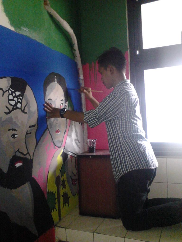 Awas kecolok a wildan matanya !!