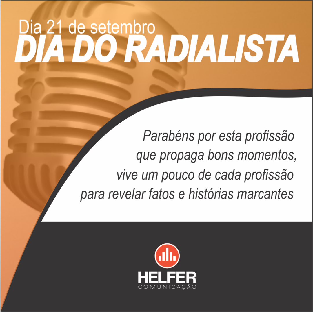 HelferC's tweet image. Uma homenagem da nossa produtora por este dia especial. #diadoradialista #21desetembro