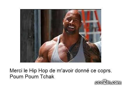 Fujitora3's tweet photo. La secret de la musculation de the Rock révélé par @AnossSc2   @OGaming_TV @MoMaNuS http://t.co/3zdrdc28X1
