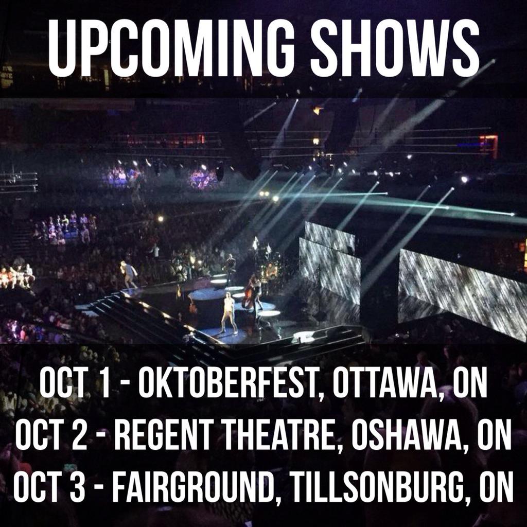 HIGHVALLEY's tweet photo. Who's coming to see us in Ontario? #makeyoumine #countyline #sheswithme http://t.co/eLoQMSDD0i