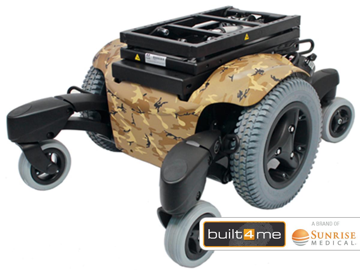 SunriseMedical's tweet photo. Let #Built4Me add a hint of camouflage to your power #wheelchair shroud! http://t.co/5HBZfEXKyi http://t.co/ClV4DmSp1O