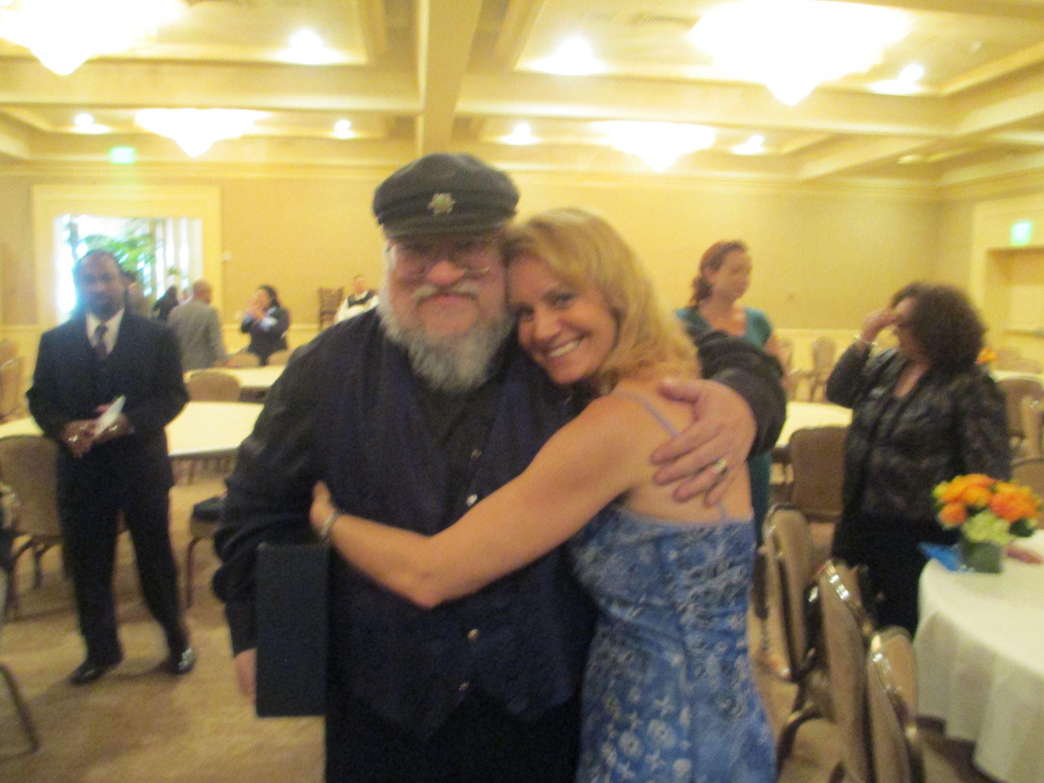 Congratulations George RR Martin! One of nicest writers ever met in Hollywood! & Happy Birthday! 