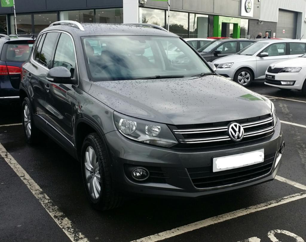 Personally delivered this #Volkswagen #Tiguan 2.0Tdi 150 Match DSG to a repeat customer over on the east coast today.