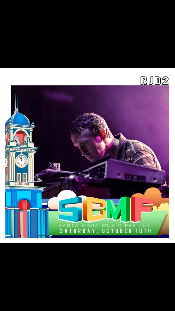 SCMusicFestival's tweet photo. @rjd2 at #santacruzmusicfestival on Saturday, Oct. 10. #santacruzmusic http://t.co/At7FvSP55L