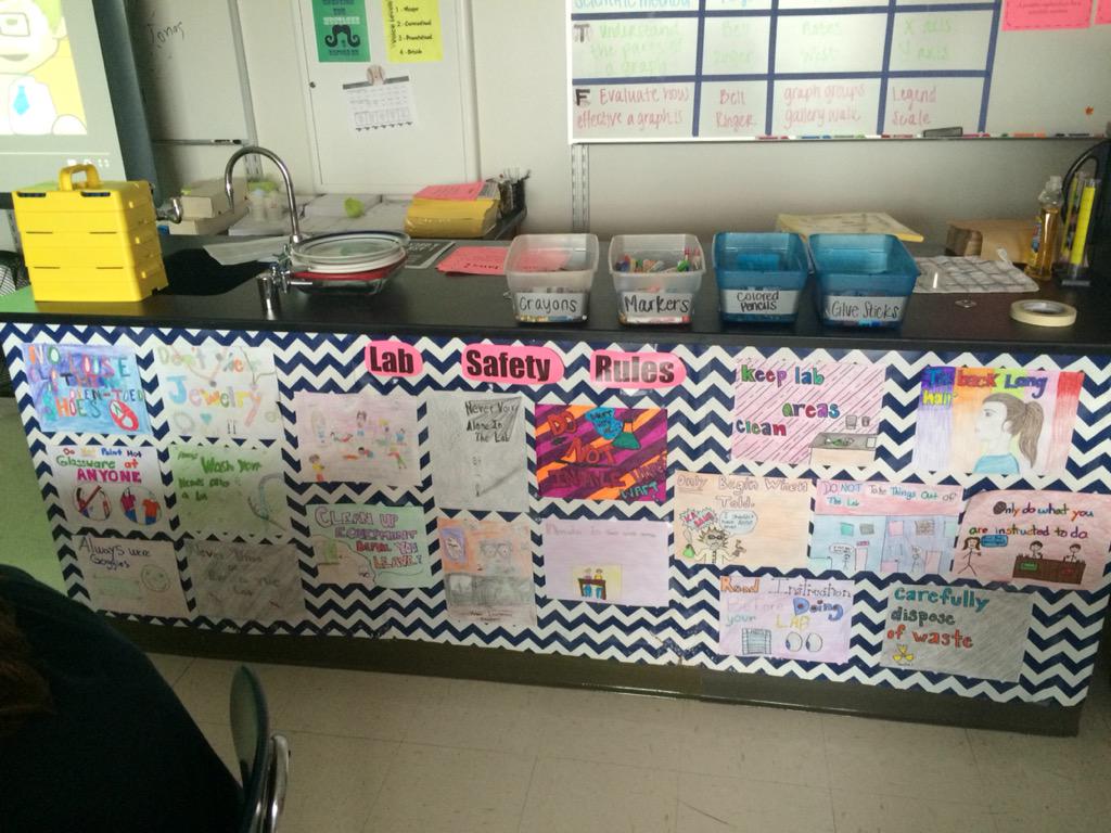 Don't forget to wear your lab clothes tomorrow!