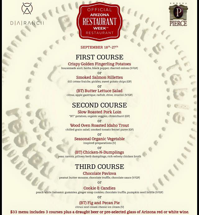 devourphoenix's tweet photo. .@BeckettsTable MT We're excited! Are you excited? $33 #eatARW menu inc. beer or @SaeculumCellars @TheDARanch http://t.co/BE9U26haVq