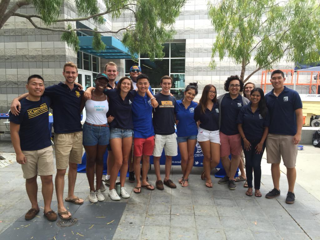 asucsd's tweet photo. Meet @asucsd now at Ridge Walk. Find out how to get involved. FREE prizes! http://t.co/IWi8cHcn2p