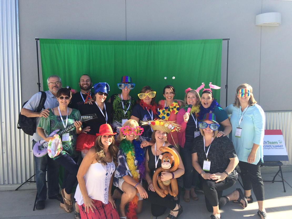 Evergreen staff enjoying themselves at the Google Summit last Saturday. What a creative and inspiring day!!