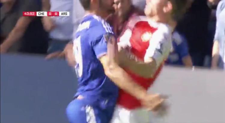 Goonersgonewild's tweet photo. There were 4 red card offences @FA which three are you discounting .... http://t.co/fCPf2qib3P