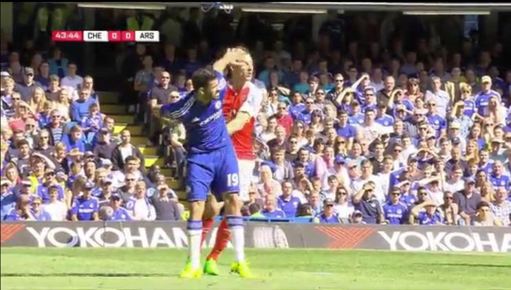 Goonersgonewild's tweet photo. There were 4 red card offences @FA which three are you discounting .... http://t.co/fCPf2qib3P