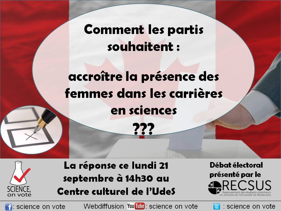 RECSUSUsherb's tweet photo. #ScienceOnVote
Question 2 NPD : Pierre-Luc Dusseault,
Parti Libéral : David Berthiaume http://t.co/GjqnFHWejC