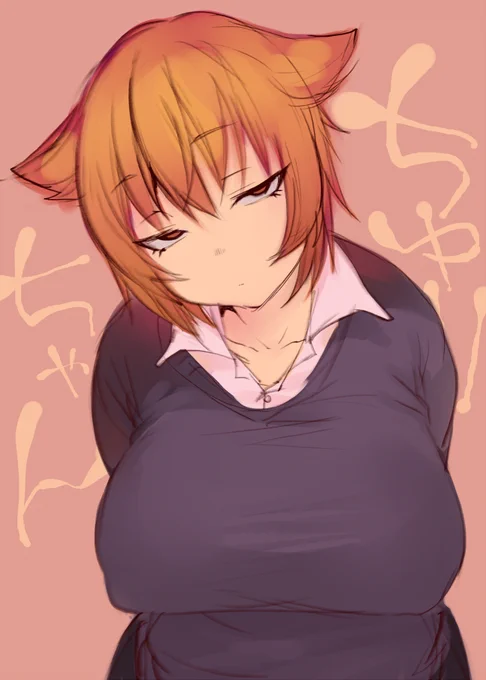 ふくまーやさんちのちゆりちゃん描いた 