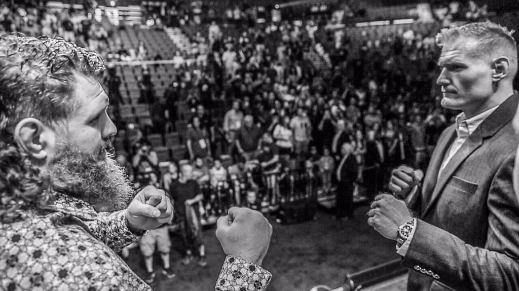 danawhite's tweet image. Fiiiiiiiiiiiiiight weeeeeeek!!! Roy Nelson vs Josh Barnett this Saturday on @FS1!!! Main card starts 10pm ET/7pm PT!